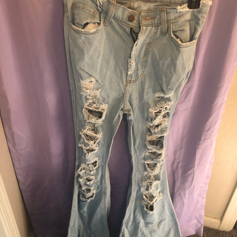 Swank a posh jeans make bottom bigger & stretchy fit